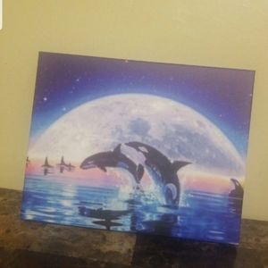 Orca Whale Wall Art **SOLD ELSEWHERE**